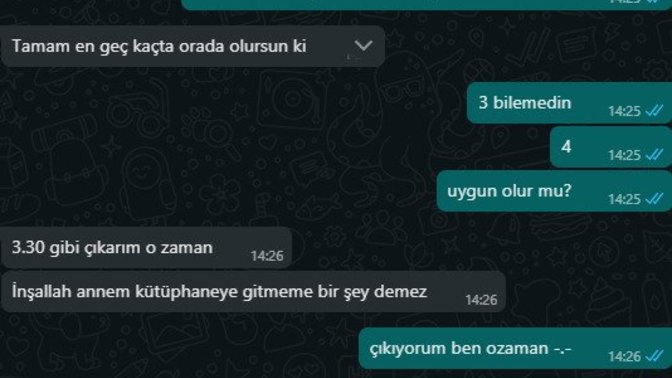 Buluşamama sorunsalı?