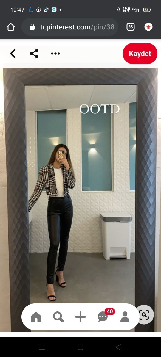 İş görüşmesine deri pantolonla geldim. Çok mu abartı olmuş?