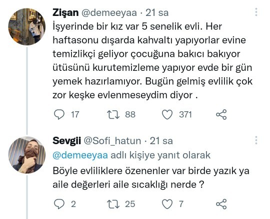 Evlilikte her işi kadının yapması hakkında ne düşünüyorsunuz?