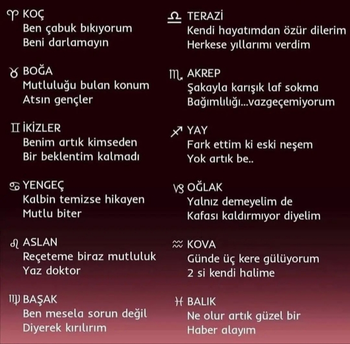 Burcum kendi hayatımdan özür diliyor, yükselenim şakayla karışık laf sokma bağımlılığı bu ben kesinlikle!!!😄😄✌