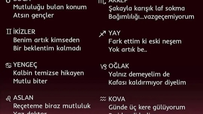 Burçlarda iç sesin ne diyor merak ediyor musun?