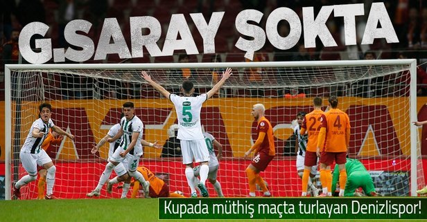 Galatasaray 3-3 berabere biten maçta Ptt 1. lig takımı Denizlispora penaltı atışları sonucunda elendi! Maçı nasıl buldunuz?