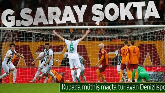 Galatasaray 3-3 berabere biten maçta Ptt 1. lig takımı Denizlispor'a penaltı atışları sonucunda elendi! Maçı nasıl buldunuz?