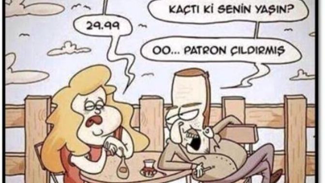 Yaşınızı gösteriyormusunuz?