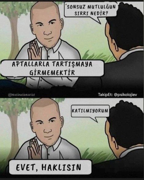Sonsuz mutluluğun sırrı nedir sizce?