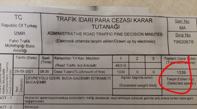 Hiç trafik cezası yediniz mi? Ödediğiniz en yüksek ceza ne kadardı?