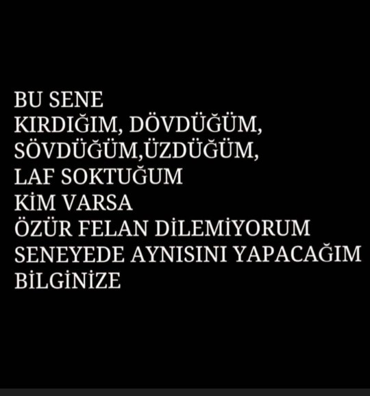 Kırdığınız kişilerden özür dileyecek misiniz?