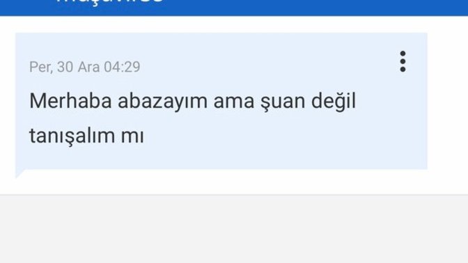 Sizce tanışmalı mıyım?