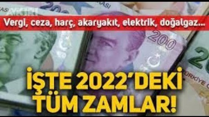 Sizce nasıl bir yıl olacak? 2 günde nelere zam geldi?