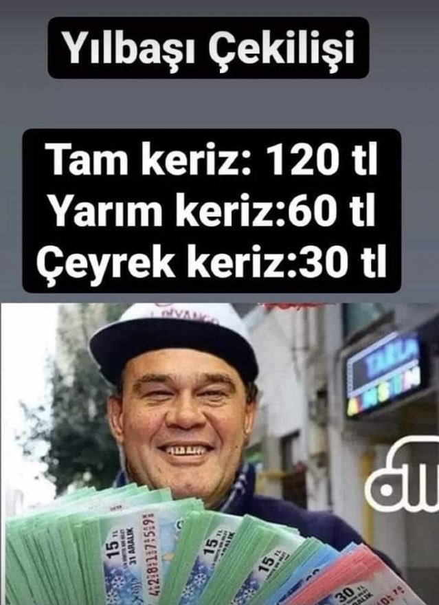 Yılbaşı bileti aldınız mı?
