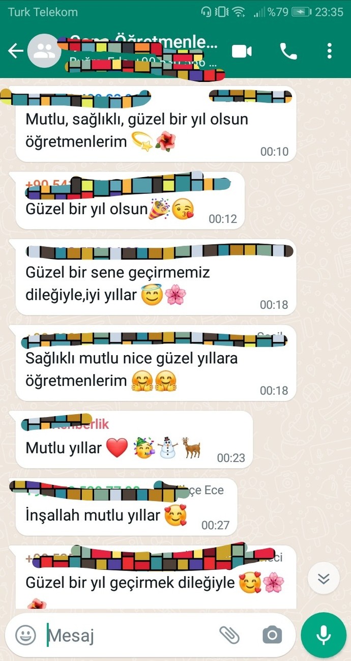 Bu gece aldığınız en aşk dolu yeni yıl msjını yollayın hadi😂?