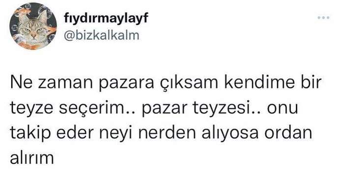 Pazar alışverişi yapıyor musunuz?