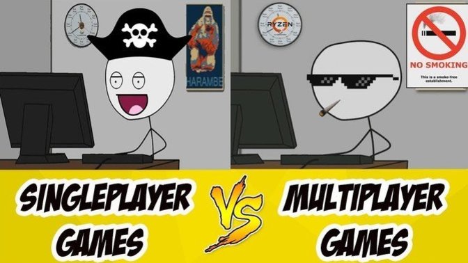 Oyuna oyun demek için, multiplayer (çok oyunculu) olması şart mı?