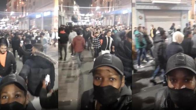 Yılbaşı gecesi, İstiklal Caddesi'ndeki görüntüler sosyal medyanın gündeminde! Sen ne düşünüyorsun?