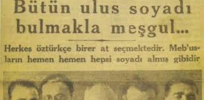 Tarihte Bugün: Soyadı Kanunu yürürlüğe girdi! Soyadınızı seviyor musunuz?