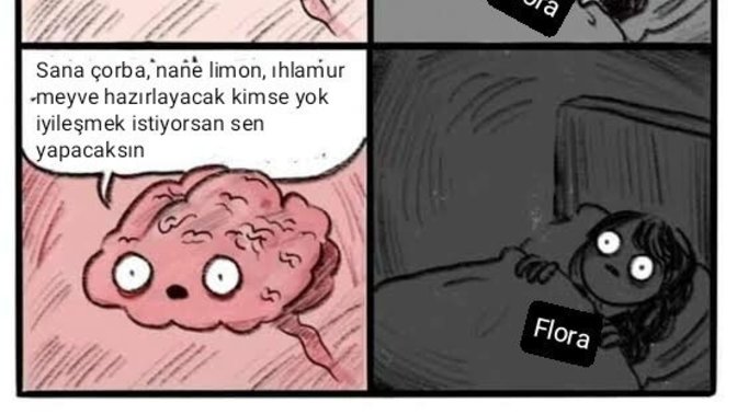 Hasta olduğunuz zaman size bakıcak biri var mı?