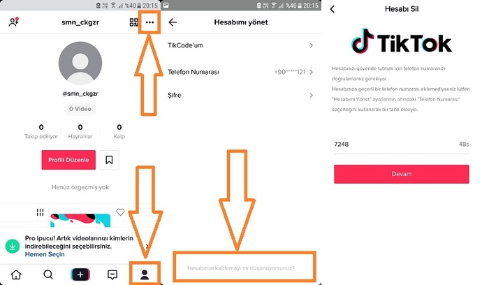 TikTok Hesabı Nasıl Kapatılır?