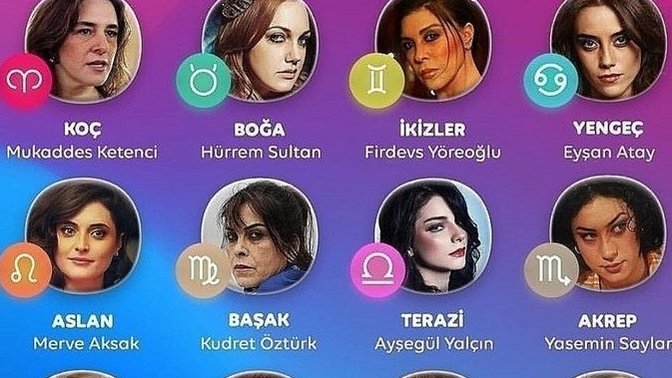 Bir dönemin korkulu rüyası olan dizi karakterlerinden hangisi burcunuzu yansıtıyor?
