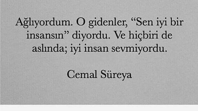 İyi bir insan olmak sevilmeye engel mi?