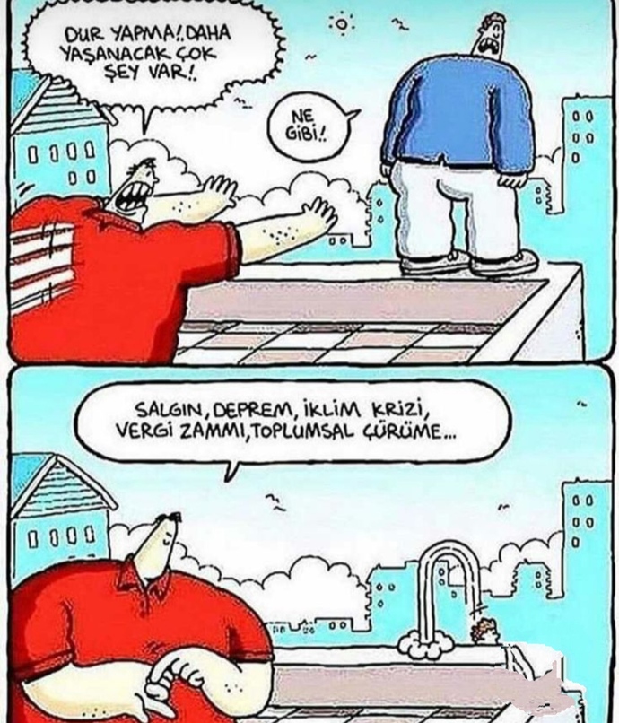 Şu an ki ruh halinizi hangi karikatür yansıtıyor?