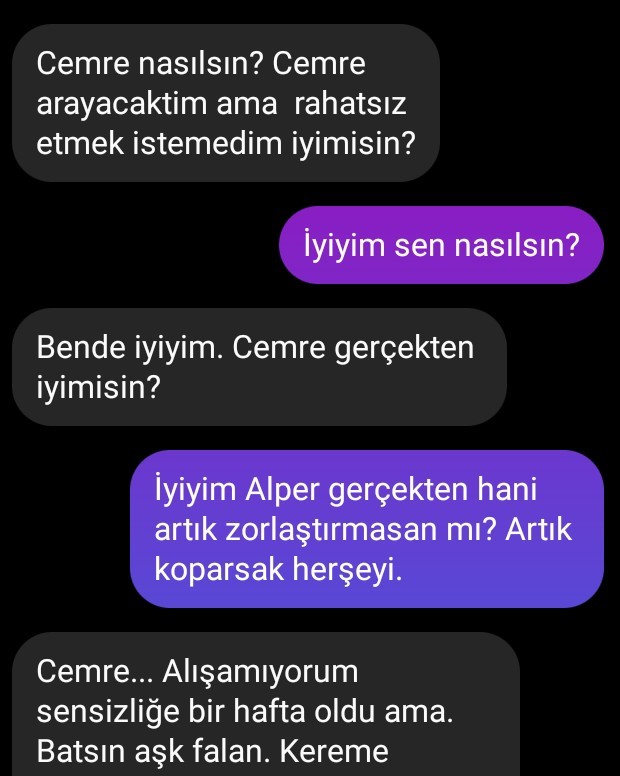 Aldatan eski sevgiliniz size geri donmek istese ne yaparsiniz?