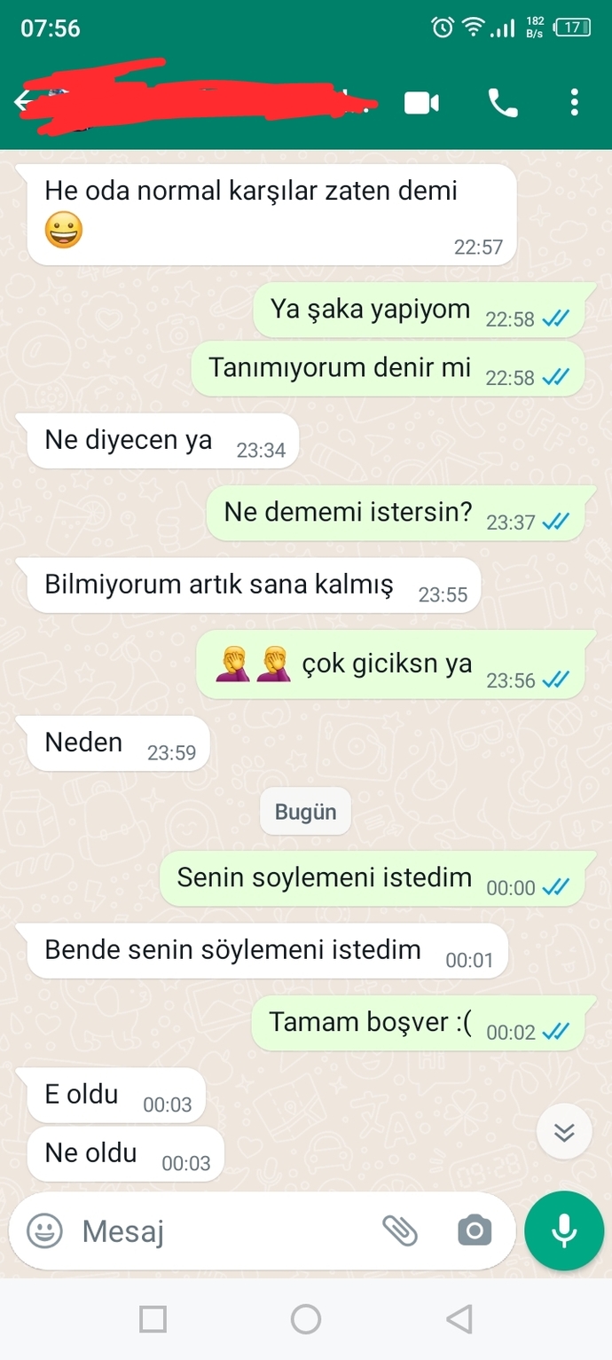 Beni ne olarak görüyor sizce?