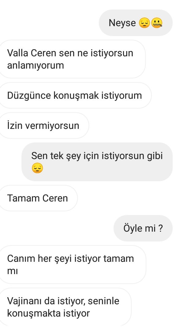 Sizce bu erkeğin amacı ne?