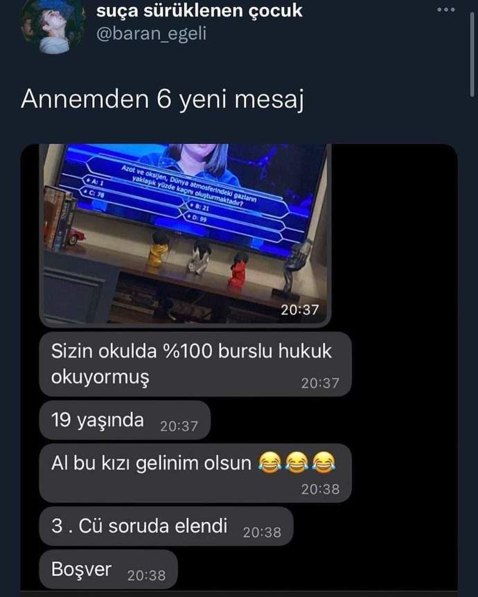 Anneniz size kız-erkek bakıyor mu?