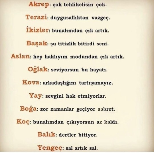 Burcun bu sene ne demiş senin için?
