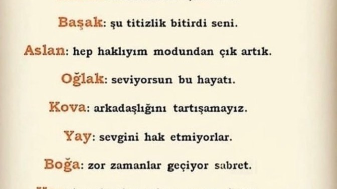 Burcun bu sene ne demiş senin için?