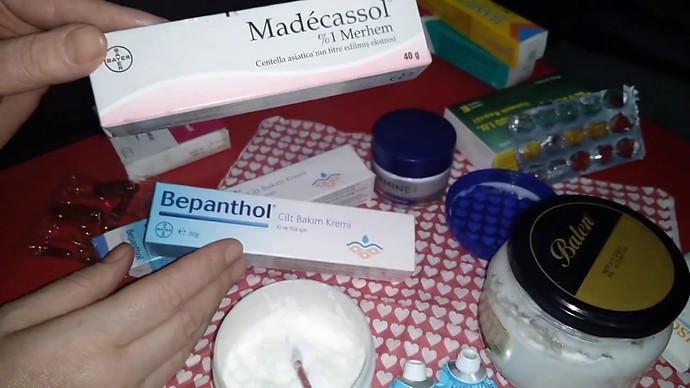 Madecassol Krem ve Bepanthol Karışımı Ne İçin Kullanılır?