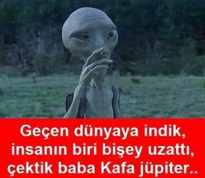 Komik bir espirinizi alalım?
