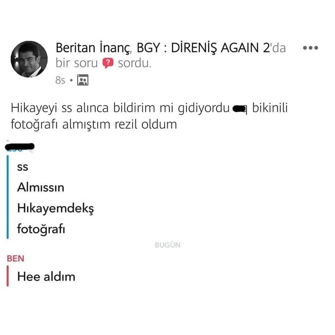 Konuşmaların ya da storylerin ekran görüntüsünü alır mısınız?