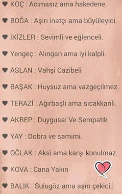 Burcuna göre sen nesin😃?