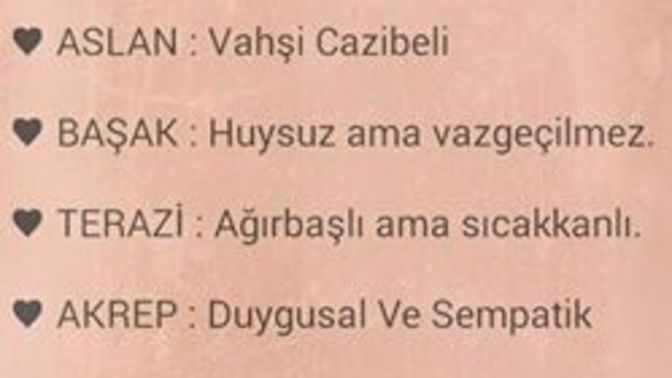 Burcuna göre sen nesin😃?