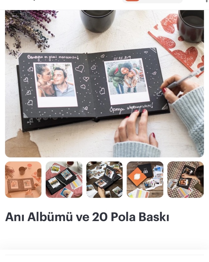 Erkekler albüm tarzı bir hediyeden hoşlanır mı?