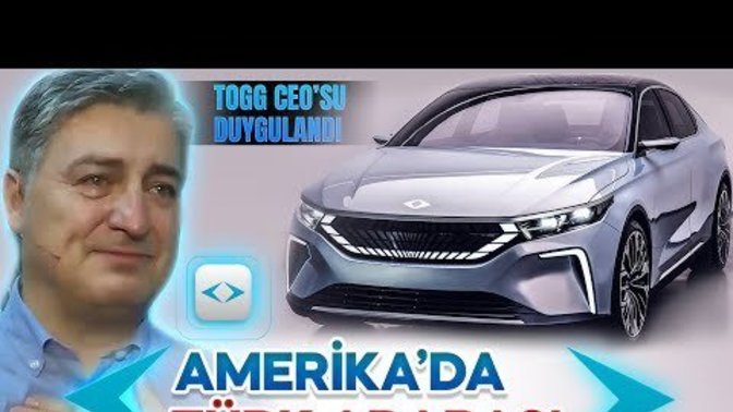 TOGG Amerika da görücüye çıktı gurur verici değil mi 😍😍😍?