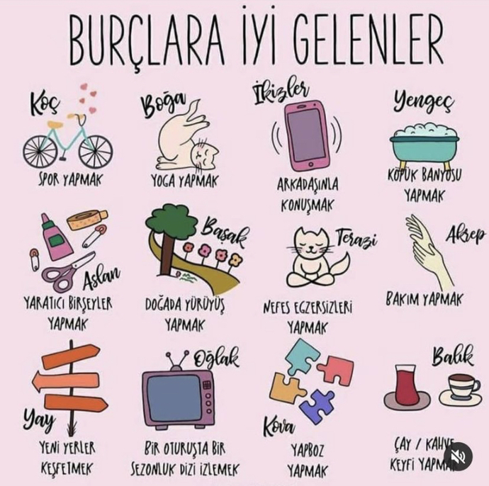 Pazar gününü burcuna iyi gelen şeylerle geçirmeye ne dersin?