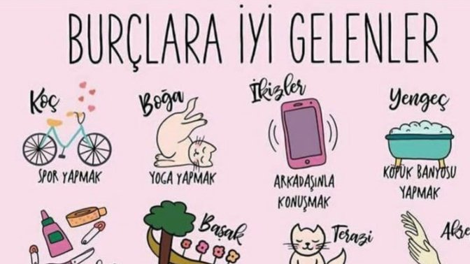 Pazar gününü burcuna iyi gelen şeylerle geçirmeye ne dersin?