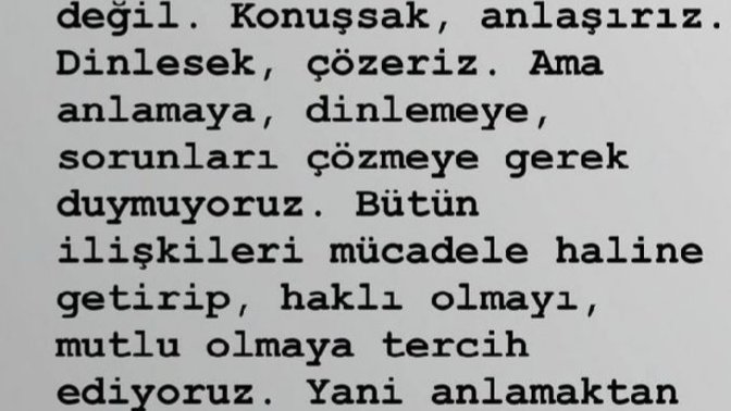 En baştan anlaşamadığın bir insanla sonradan anlaşabilir misin?