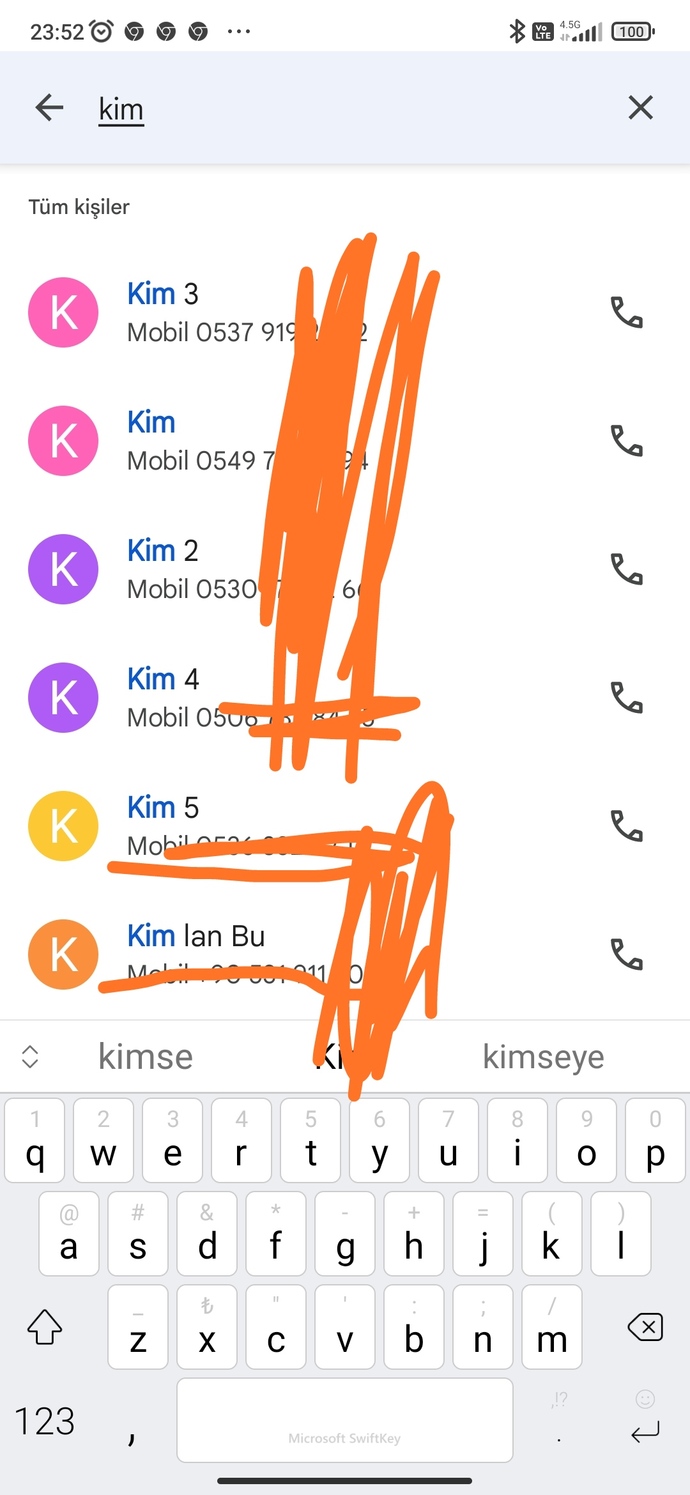Sevgilimin rehberinde kayıtlı değilim, ne düşünmeliyim?