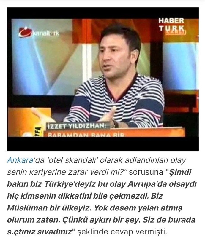 “Burası Türkiye! Külotla mayoyla sahneye çıkmayın” diyen İzzet Yıldızhan haklı mı?