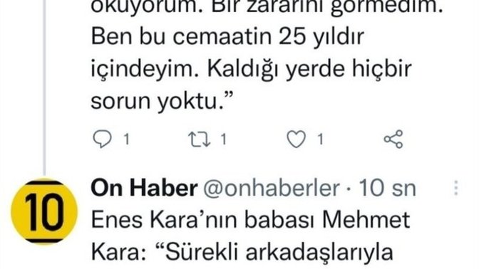 Enes Karanın babası Mehmet kara şikayetçi değilim dedi ne düşünüyorsunuz?
