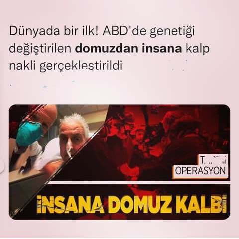 Dünyada ilk kez hayvandan insana organ nakli yapıldı. Sen bunu kabul eder miydin? Ne düşünüyorsun bu konuda?