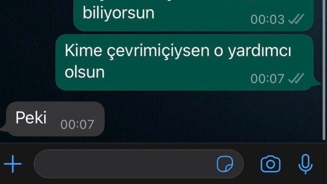 Sizce başkası mı var çok kötüyüm ağlıyorum?