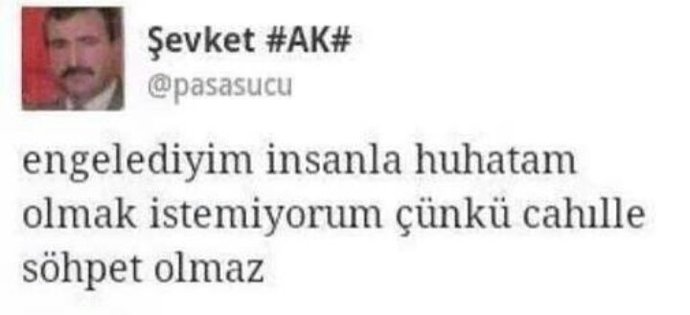 Cahile mi laf anlatmak zordur sabit fikirliye mi?