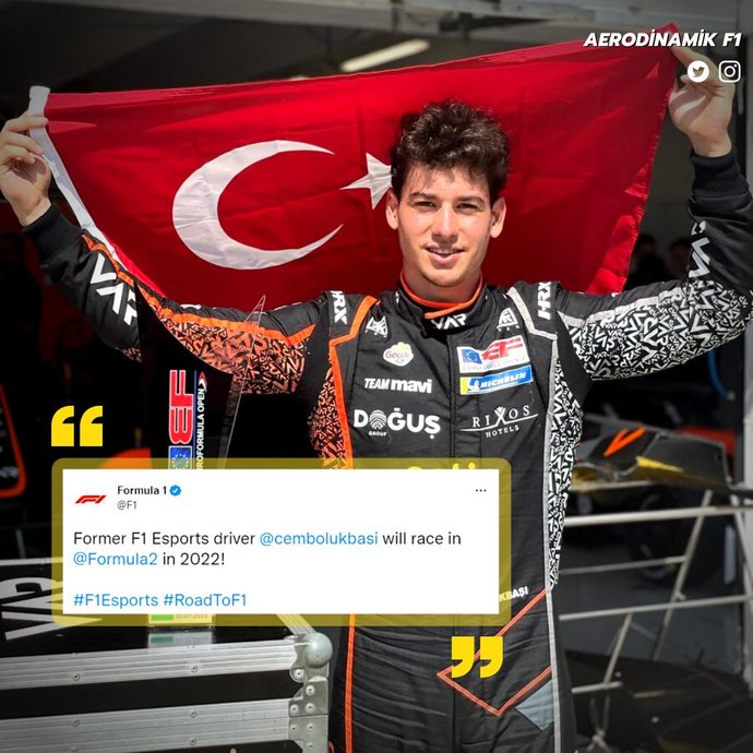 Espordan başlayıp, Formula 2ye kadar yükselen bir kariyer!👏 Sizce Cem Bölükbaşı bu güzel hikâyeyi F1 ile taçlandırabilecek mi 🏁?