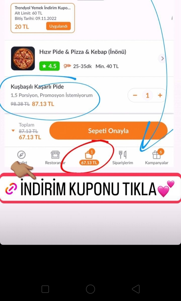 Trendyol yemek indirimi nedir, nasıl kullanılır?