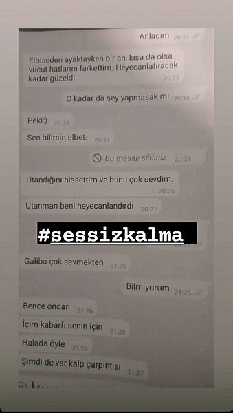 taciz mesajları