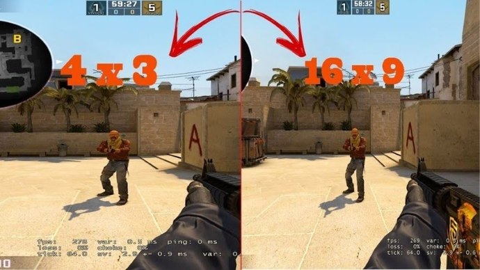 CS go çözünürlük